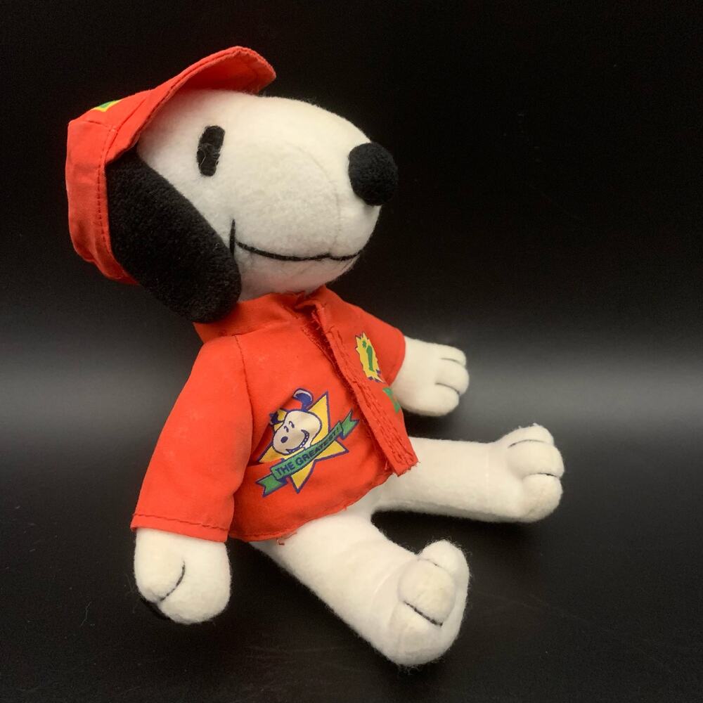 Rare 1968 Snoopy Peanuts Stuffed Plush 
Item No 54190 Dad You’re A Sport